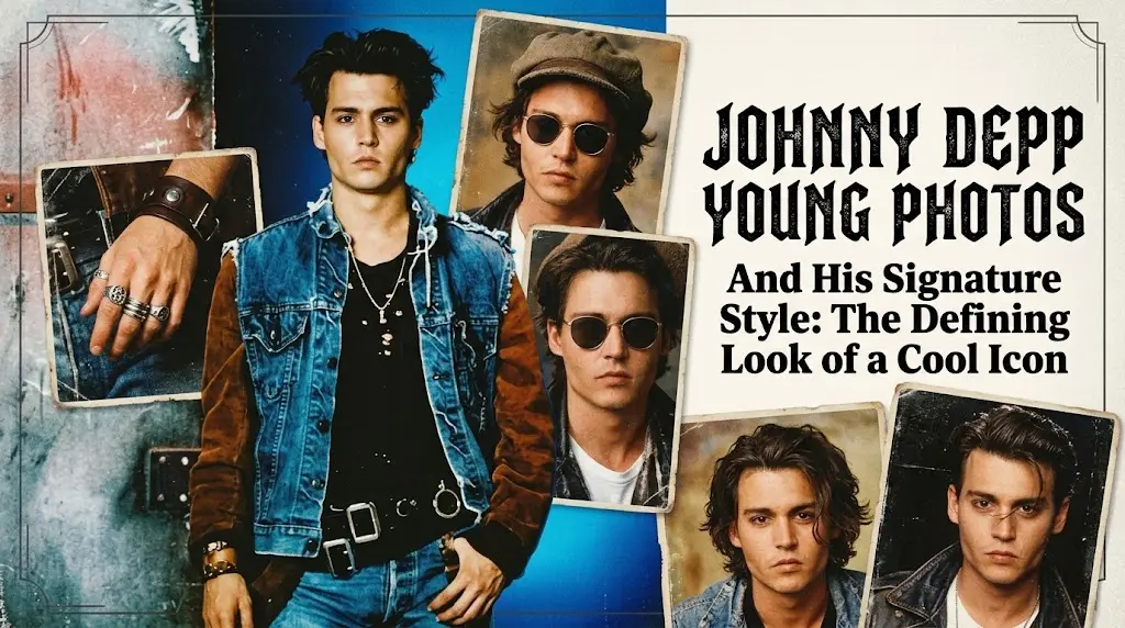 Johnny Depp Young Photos And His Signature Style