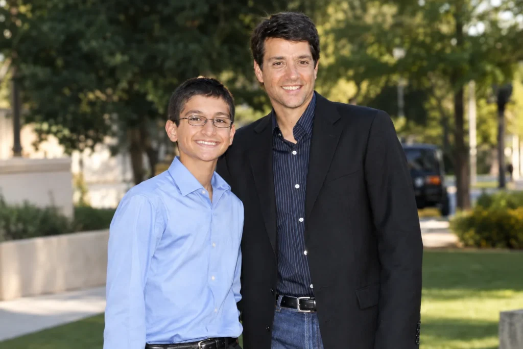 Father and Son: Ralph and Daniel Macchio Steal the Red Carpet