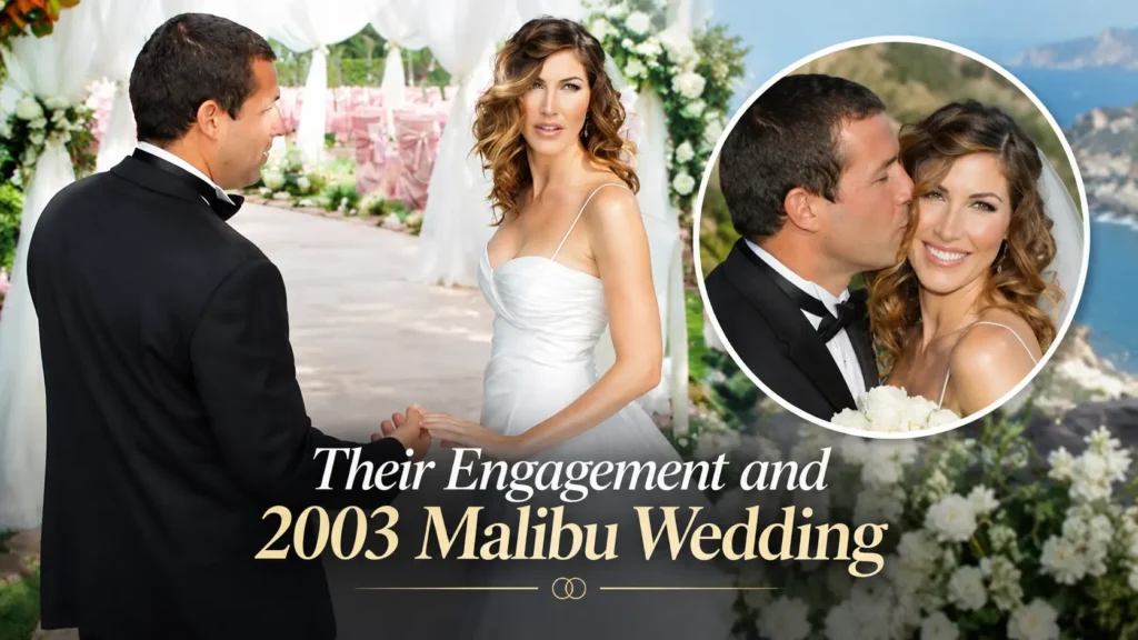 Their Engagement and 2003 Malibu Wedding